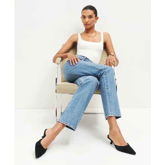 Reformation Wilda Kitten Mule - Picture 3 of 12